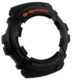 Casio G-Shock Lünette Bezel schwarz mit roter Schrift für G-101