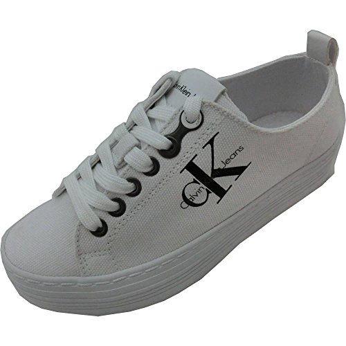 Calvin Klein Zolah Canvas R0673WHT, Trainers- Buy Online in Botswana at  botswana.desertcart.com. ProductId : 59848533.