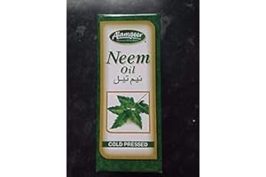 ALAMGEER Neem Oil Pure 100% Genuine Azadirachta Indica Seed Cold Pressed 100 m