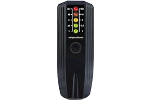 BOKIOESDE Equipo de Prueba Paranormal Medición precisa de Fantasmas de Campo Hecho de Detector de Fantasmas de Campo ABS