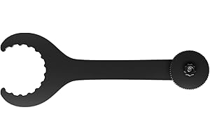 RUESIOUS Reusious Llave inglesa de la llave del soporte inferior de la bicicleta para Shimano Shimano Hollowtech II - Herramienta de la reparación de la bici de montaña