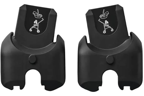 Maxi-Cosi Adaptateurs de siège-auto bébé, attachez les sièges-auto Maxi-Cosi aux poussettes Maxi-Cosi, fixation en 1 clic, boutons mémoire, sécurité certifiée, pour la plupart des poussettes Maxi-Cosi