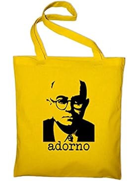 Theodor W. Adorno Jutebeutel, Beutel, Stoffbeutel, Baumwolltasche