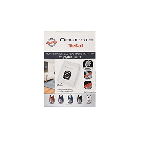 Preisvergleich Produktbild Rowenta – Enthält 4 Staubsaugerbeutel Hygiene + Silence Force – zr200520