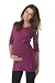 Purpless Maternity Lovely 2in1 Maternity And Nursing 3/4 Sleeved Wrap Top 7035 Variety Of Colours