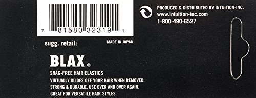 Blax Haargummis ohne Metallteile braun - 2