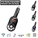 Produktbild realmax® FM Radio Transmitter Wireless In KFZ USB SD Card Slot Musik MP3 Player + Fernbedienung (grün, rot, blau)