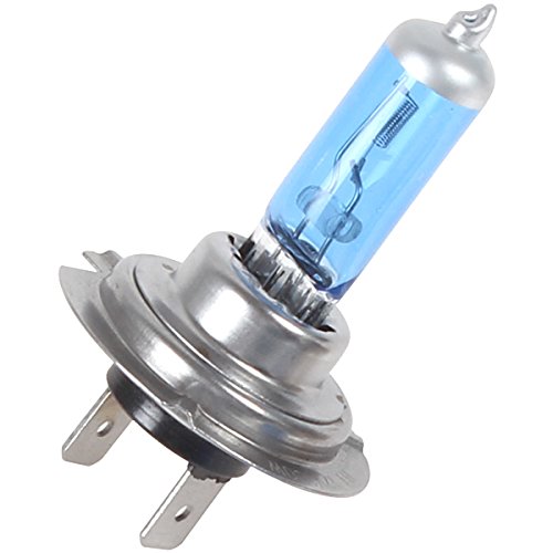 ePathChina® 2 x H7 Super White Xenon Effect Vehicle Headlight, 100W WhiteVision 6000K H7 Xenon Halogen Vehicle Headlight