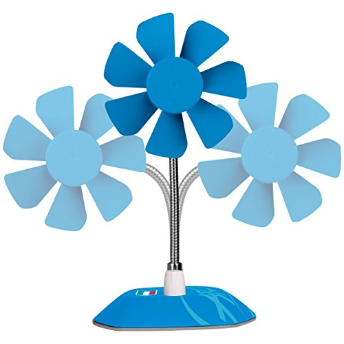 ARCTIC Breeze Italien – Länderedition – USB Tischventilator mit flexiblem Hals und einstellbarer Drehzahl – 800 – 1.800 U/min - 5