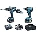 Produktbild Makita Pack Makita dlx2040spc Bohrmaschine/Akkuschrauber dhp481 DTD129 Schlagschrauber PIW 18 V 3 x 4.0 Ah