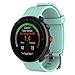 Produktbild YuStar Ersatz-Armband für Polar Vantage M Smartwatch, 22 mm, Silikon, für Polar Vantage M Smartwatch, grün, L