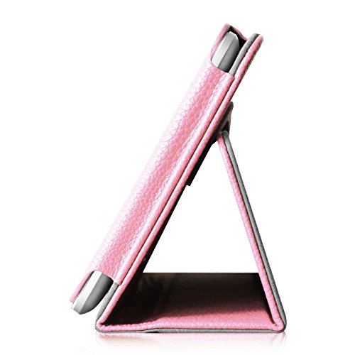 Fintie Acer Iconia Tab 8 A1-840 FHD Hülle – Hochwertige Kunstleder Slim Fit Stand Case Cover Schutzhülle Tasche Etui für Acer Iconia A1-840 FHD (8 Zoll) Tablet, Rosa - 7