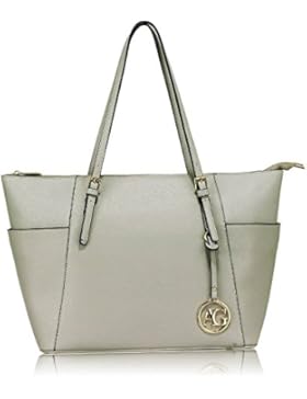 Trendstar Frau Handtaschen Damen Groß Für Leinentrage Tasche Konstrukteur Imitat Leder Berühmtheit Stil Neu