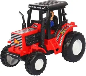 Negi Pull Back Tractor, No Battery Required ( Colour May Vary)