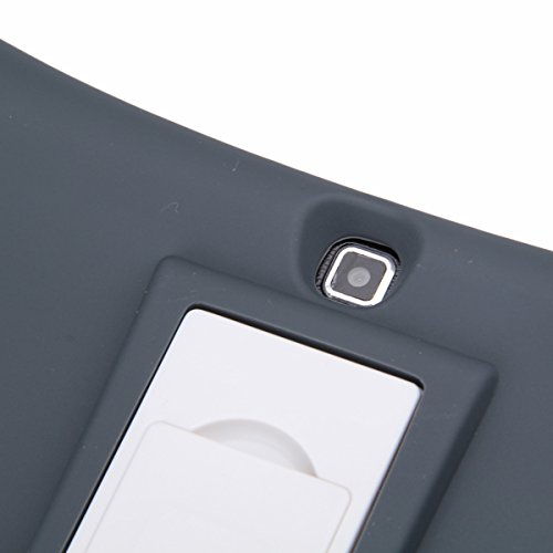 NEWSTYLE Samsung Galaxy Tab 4 10.1 Kinderfreundliche Silikon Hülle Schutzhülle Tasche Case für Samsung Tab 4 SM-T530/T531/T535 (10,1 Zoll) – Schwarz - 3