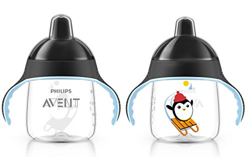 Philips Avent Premium Spout Cup (9 oz, Black)