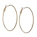 Zephyrr Fashion Large Trendy Hoop Earrings for Girls and Women RS.149.00