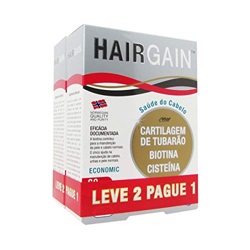 Preisvergleich Produktbild Hairgain Hair And Nails 60 Capsulesx2