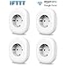 Produktbild [4 Stücke] Smart Steckdose mit USB Port, SPARIN Mini Smart Plug WLAN Steckdose Kompatibel mit Amazon Alexa/ Google Home/ IFTTT [Fernbedienung] [Timer und Termin einrichten] [anti Surge] [Kein Hub erforderlich]