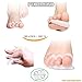 Produktbild pedimend Silikon Gel entzündeten Fußballen Zehenspreizer (3pairs – 6) – hallux valgus Displayschutzfolie, entzündeten Fußballen Einstellknopf – Überlappende Zehen – Schmerzlinderung – Glättung gebogen Zehen/Orthotics Hammer Zehen/Orthopädische Kissen – Foot Care
