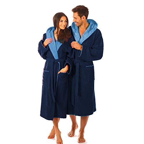 Egeria Unisex Kapuzenmantel Cairo dark blue M - 2