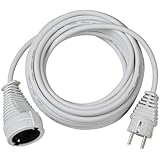 Cable de plástico 10m blanco H05VV-F 3G1,5