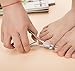 Toenail Clippers, Saxhorn Nail Clippers for Thick and Ingrown Toe Nail - Heavy Duty Nail Nipper and Cuticle Clippers - Stainless Steel