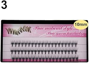 Oce180anylv Professional False Eyelashes Shop Professional Makeup Pack Of 60 Cluster Eye Lashes Plugs Fake False Eyelashes 10 Mm Amazon Co Uk Beauty