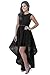 Produktbild Damen-Kleid, rotes Tüll, Meerjungfrau, Maxi-Kleid, Abendkleid, Cocktail-Kleid, Kreuzfahrt, Abschlussball, Hochzeit Größe M EU 38–40