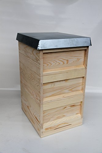 Zander Beute Dr.Liebig 10 Waben, Bienenbeute,Bienenkasten, 30 Rähmchen,gedrahtet und geöst,Imkereibedarf