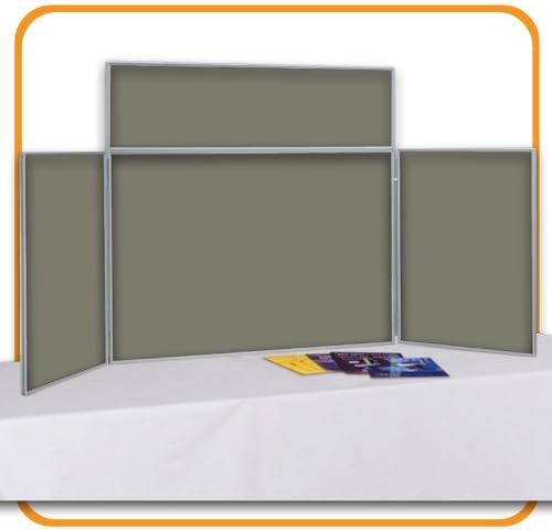 POD Exhibitions Small "Dove" Folding Stand Kit for Displays with Grey Frame