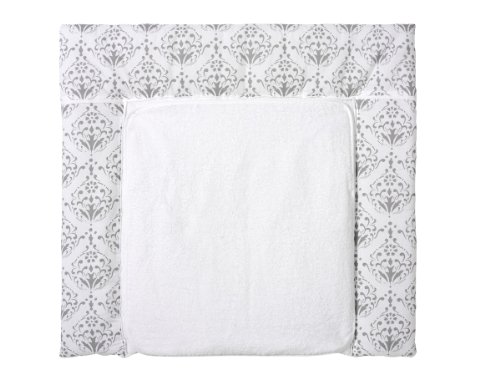 Schardt Ornaments Grey Changing Mat 80 x 75 cm with Removable Terrycloth Cover
