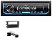 Produktbild caraudio24 JVC KD-X351BT Aux USB Bluetooth MP3 Autoradio für Smart ForFour 454 ForTwo 451 ISO