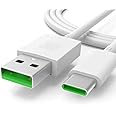 CROSSVOLT Type C VOOC Flash Charging Cable Compatible for Oppo Reno/2/2Z/2F/Reno 10x Zoom/k3(C Type Cable Charger)