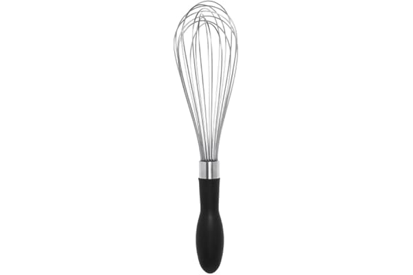OXO Good Grips - Fouet 28 cm, Ustensile de cuisine, Fouet en acier inoxydable