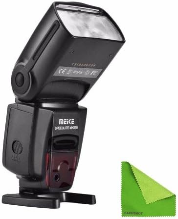 Meike MK-570 Wireless Flash Speedlite for Nikon D7100 D5100 D3100 D3200 With EACHSHOT® Cleaning Cloth
