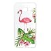 Produktbild Samsung Galaxy A5 2016 Hülle, E-Unicorn Handyhülle Samsung Galaxy A5 2016 Hülle Transparent mit Muster Flamingo Blumen Silikon Durchsichtig Tasche Ultra Slim Dünn TPU Bumper Schutzhülle Stoßfest Hochwertigem Zubehör Set Etui Schale Back Case Cover Rückseite