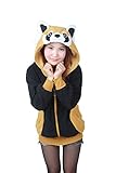 Waschbär Erwachsene Unisex Anime Kostüm Neuheit Kigurumi Hoodies Lässige Sportbekleidung Mantel Kapuzenpullover Trainingsanzüge Kapuzenpulli - 
