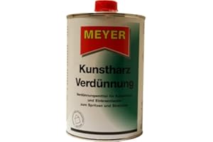 MEYER CHEMIE Kunstharzverdünnung, Verdünner, KH Verdünnung, Verdünnung, Alkydharz Verdünner, 1 Liter
