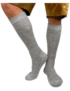 Herren Trachtensocken Trachten Socken Strümpfe für Lederhose Kniebund Kurz Hose 39-42/ 43-46 / 47-49