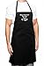Produktbild Wolle Hefter für Tag Chef by Night personalisierbar außergewöhnliche Köche Schürze Geschenk in Schwarz