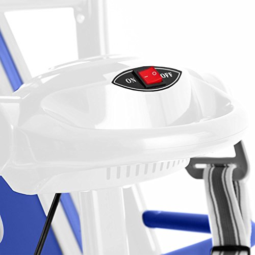 Klarfit Pacemaker FX5 Laufband Heimtrainer (1,5 PS, 12 km/h, Massagegerät, Sit Up Bank, Trainingscomputer, 12 Programme, Lautsprecher, AUX-IN, zusammenklappbar) verschiedene Farben - 7