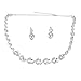 Produktbild Hochzeit, Braut, Prom Kristallrhinestone Zarten Schmuck Halskette Ohrringe Set