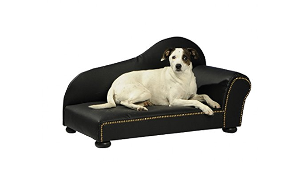 leather dog sofa