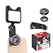 Produktbild Handy Objektiv, 4 In 1 Objektiv Set, Live-SelbstauslöSer-SchöNheitslicht + 0,65x Weitwinkel + Makroobjektiv, Clip-On-Objektive Kompatibel FüR iPhone X 8 7 6 Plus, Samsung Huawei, Meisten Smartphone