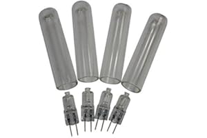 Direct Global Trading 5 watt bulb for Water Features (4 Pack with Glass Covers)