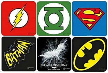 DC Comics – Set of 6 Coasters – JUCTICE League Logo
