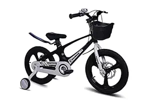 KidsROAR Bicycle for Kids for 3 Years to 5 Years with Alloy Magnesium Frame Wheel Size 16T (16inches) with MagWheel and Dual Disc Breaks -Lifetime Frame Warranty