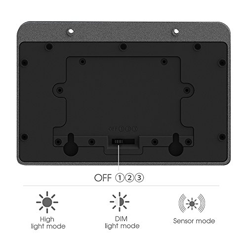 Litom Solarleuchten, Solar Wandleuchte,Solar Außenleuchte 20 helle LED drahtlose Solarleuchte fürGarten, Zaun, Garten, Garten Deko, Garage, Treppe usw. Silber 2 Stück - 4