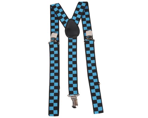 Preisvergleich Produktbild Dress Up America Blauer Checkerboard Hosenträger Regulär